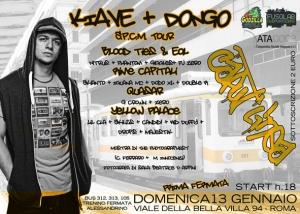 “CAPUT LINEA” - Kiave + Dongo - Domenica 13 Gennaio