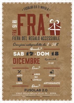 Fiera Regalo Accessibile - 17 e 18 dicembre