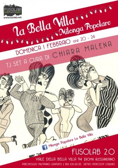 La Bella Villa – Milonga Popolare - Domenica 1 Febbraio 2015