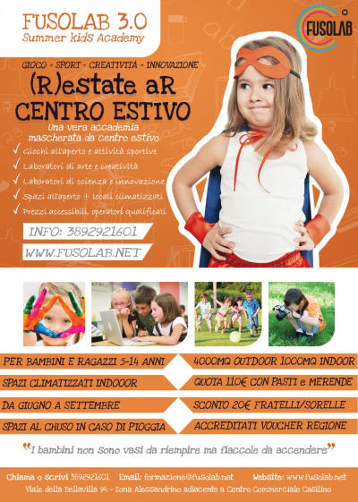 (R)estate ar Centro Estivo 2026 - Summer Kids Academy