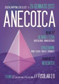 Spacedrome presenta “ANECOICA” Digital Mapping Live Dj Set - sabato 26 gennaio
