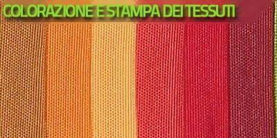 Colorazione e stampa dei tessuti