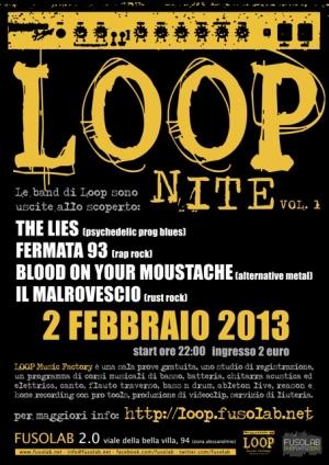 The Lies - Fermata 93 -Blood on your Moustache-Il Malrovescio - Sabato 2 Febbraio
