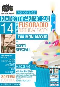 MAINSTREAMING 2.0 speciale Fusoradio Birthday Party EVA MON AMOUR + DISCO
